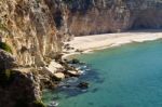 Beautiful Beach In Sagres Stock Photo