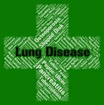 Lung Disease Shows Ill Health And Ailment Stock Photo