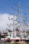 Benalmadena, Andalucia/spain - May 9 : Pinwheel Molinillos Arroy Stock Photo