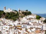 Casares, Andalucia/spain - May 5 : View Of Casares In Spain On M Stock Photo