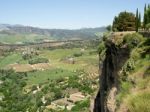 Ronda, Andalucia/spain - May 8 : View Of The Countryside From Ro Stock Photo