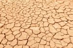 Closeup Of Dry Soil Stock Photo