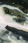 Knyvet Falls In Cradle Mountain Stock Photo