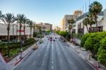 Los Angeles, California/usa  - July 28 : Traffic In Los Angeles Stock Photo