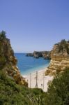 Beach Marinha Stock Photo