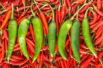 Hot Chili Peppers Stock Photo