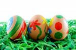 Easter Eggs Stock Photo