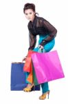 Shopping Woman Stock Photo