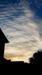 Patterned Clouds Stock Photo