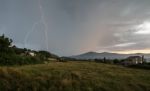 Stormy Afternoon In Barreiros Stock Photo