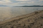 View Of Bruny Island Beach In The Afternoon Stock Photo