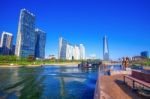 Incheon, South Korea - May 20 : Songdo Central Park Is The Green Space Plan,inspired By Nyc. Photo Taken May 20,2015 In Incheon, South Korea Stock Photo