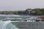 Beautiful Isolated Image Of The Amazing Niagara Falls Stock Photo