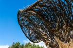 Tom Hare's Fungi Fairy Ring At Kew Gardens Stock Photo