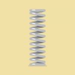 Elastic Metal Spring Stock Photo