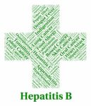 Hepatitis B Shows Ill Health And Afflictions Stock Photo