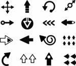 Arrow Icons Stock Photo