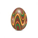 Easter Egg Realistic Color Design  Illustration Stock Photo