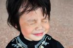 Portrait Of Asian Boy Stock Photo