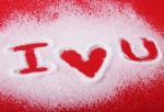 Sugar I Love You Stock Photo