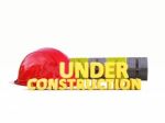 Under Construction Stock Photo