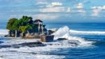 Tanah Lot Temple In Bali Island Indonesia Stock Photo