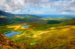 Countryside On Dingle Peninsula Stock Photo