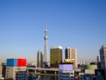 Tokyo Sky Tree In Asakusa, Tokyo, Japan Stock Photo