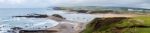 Scenic View Of The Bude Coastline Stock Photo