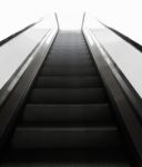 Steps Of Escalator Stock Photo