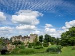 View Of Hever Castle On A Sunny Summer Day Stock Photo