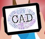 Cad Currency Represents Forex Trading And Coin Stock Photo