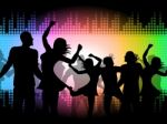 Party Disco Shows Celebrations Fun And Discotheque Stock Photo