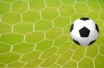 Soccer Goal Stock Photo