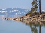 Landscape Of Lake Tahoe Stock Photo