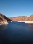 View Of Hoover Dam Stock Photo