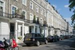 View Of The Houses In  Thurloe Square London Stock Photo