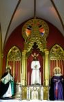 Marbella, Andalucia/spain - July 6 :altar In The Church Of The E Stock Photo