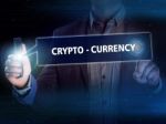 Crypto-currency,  Bitcoin Internet Virtual Money. Currency Techn Stock Photo