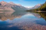 Lake Mcdonald Stock Photo