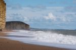 Jurassic Coastline At Lyme Regis Stock Photo