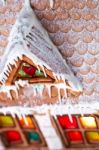 Gingerbread House Stock Photo