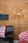 Vintage Lamp And Sofa Stock Photo