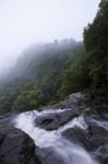 Morans Falls In Tamborine Mountains Stock Photo