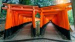 Fushimi Inari Shrine In Kyoto, Japan Stock Photo