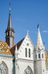 Matthias Church Budapest Stock Photo