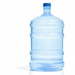 Big Plastic Water Bottle For Potable Stock Photo