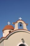 Greek Church Stock Photo