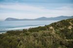 View Of Bruny Island Beach In The Afternoon Stock Photo