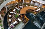 Restaurant At Marina Bay Sands Shopping Centre Stock Photo